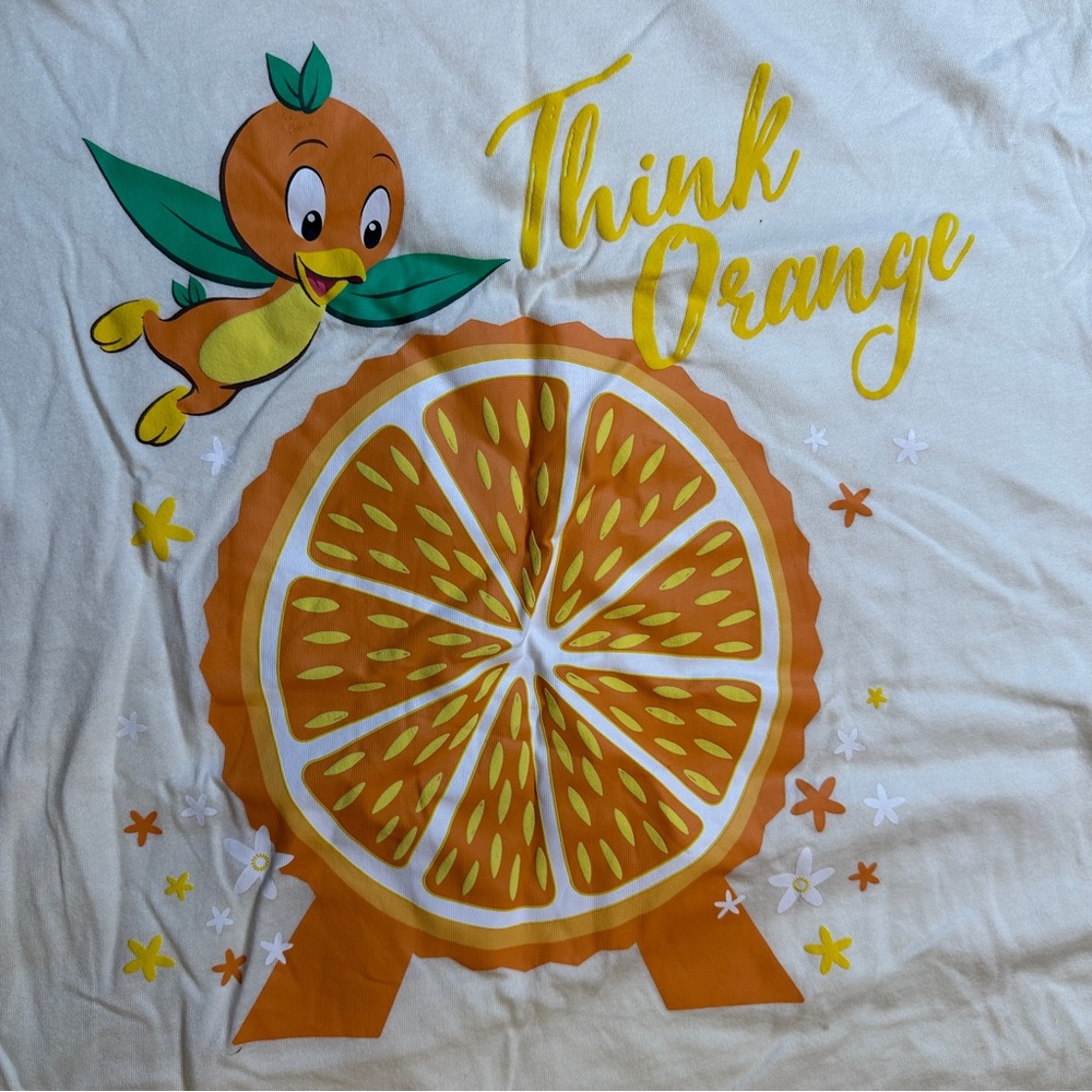 Disney Parks Orange Bird “Think Orange” Tee NWT XXL Disney World Epcot
